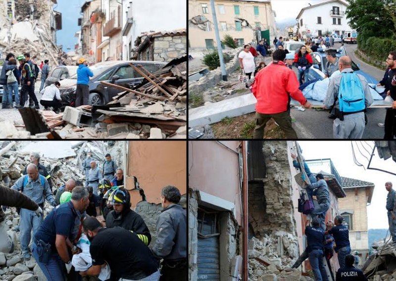 Više od 60 mrtvih u Italiji, tlo se i dalje trese