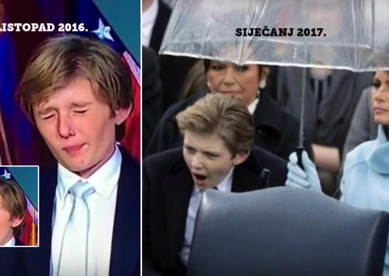 Barron Trump se silno dosađuje, svijetu je to simpatično