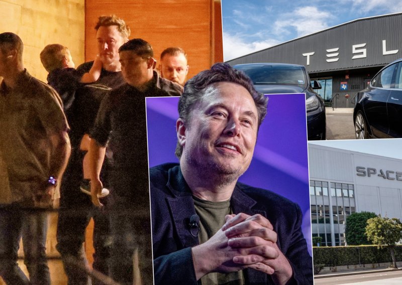 Zabarikadirao se iza vojske tjelohranitelja: Elon Musk ni na zahod ne ide sam