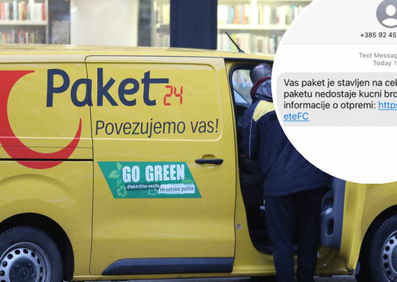 Hrvatska pošta upozorava: Širi se nova SMS prevara