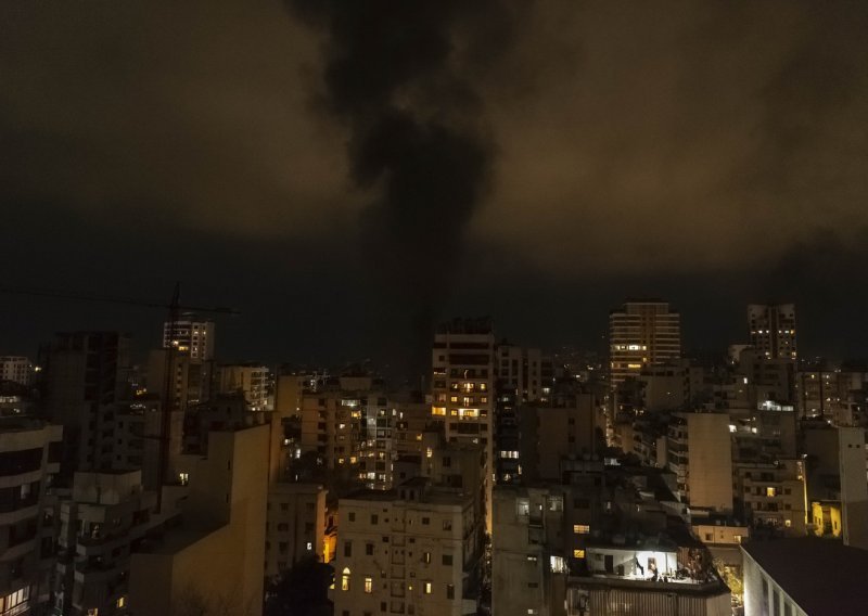 Izrael tijekom noći izveo najmanje deset napada na Bejrut