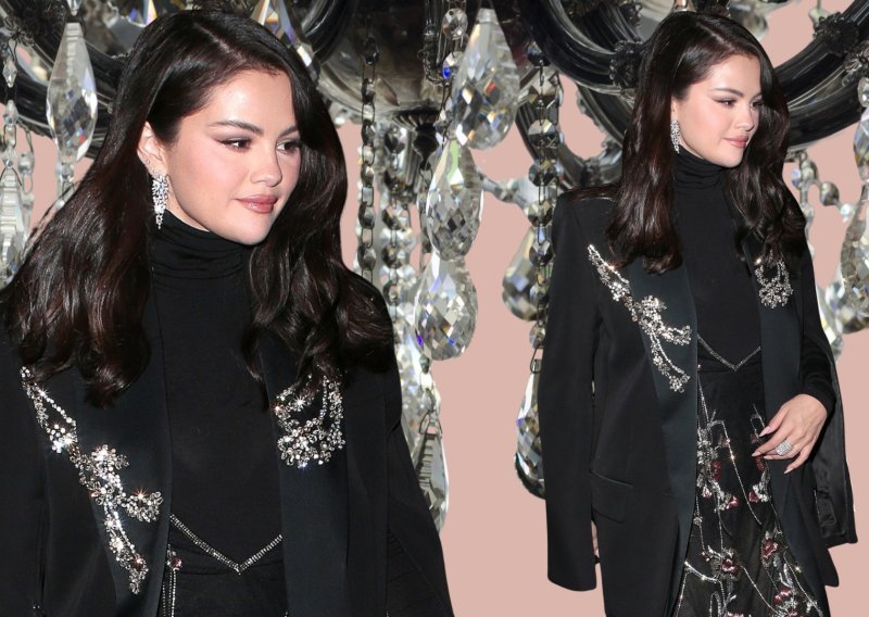 Povratak omiljenoj crnoj: Selena Gomez dominirala u stajlingu s wow efektom