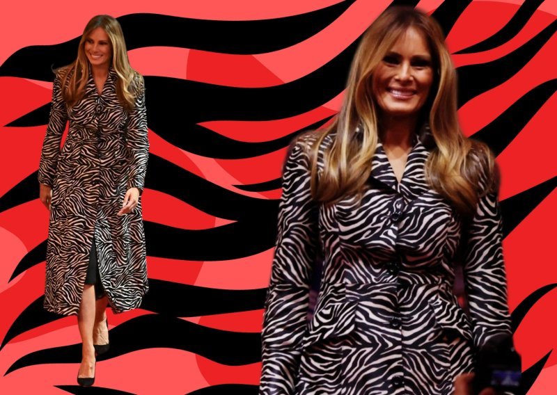 Dugo je nismo vidjeli: Melania Trump ukrala pozornost u chic kaputu