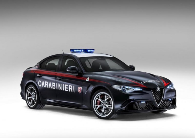 Karabinjeri će se na dužnost odazivati vozilima Alfa Romeo Giulia QV