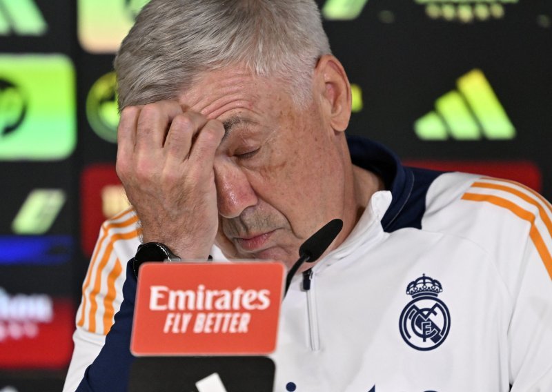 Emotivni Ancelotti uoči utakmice s Milanom: Vinicius je tužan, a meni nije do nogometa