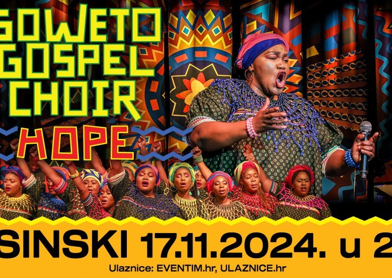Vodimo vas na koncert Soweto Gospel Choir-a u Lisinskom