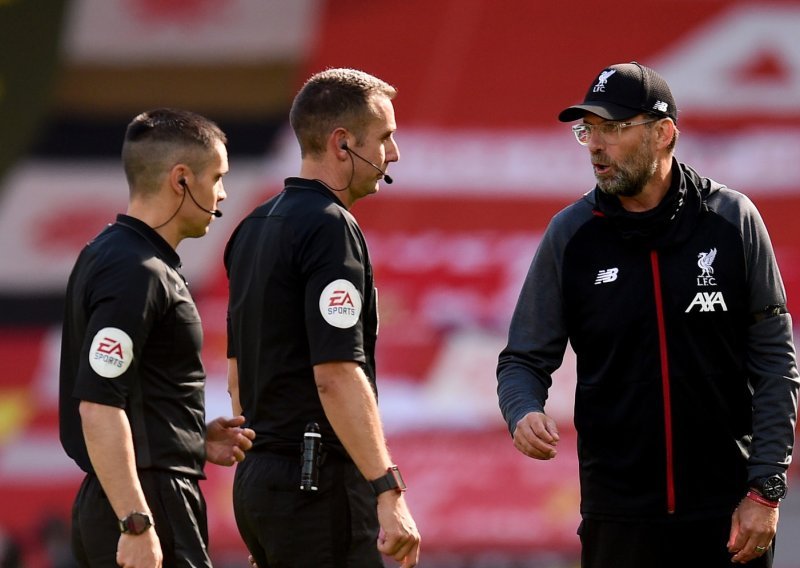 Sudac dobio otkaz zbog vrijeđanja Kloppa i Liverpoola