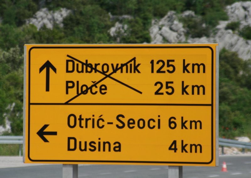 Zaobilaznim putem od Vrgorca prema Dubrovniku
