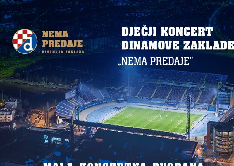 Dinamova zaklada 'Nema predaje' promijenila je identitet i organizira koncerte