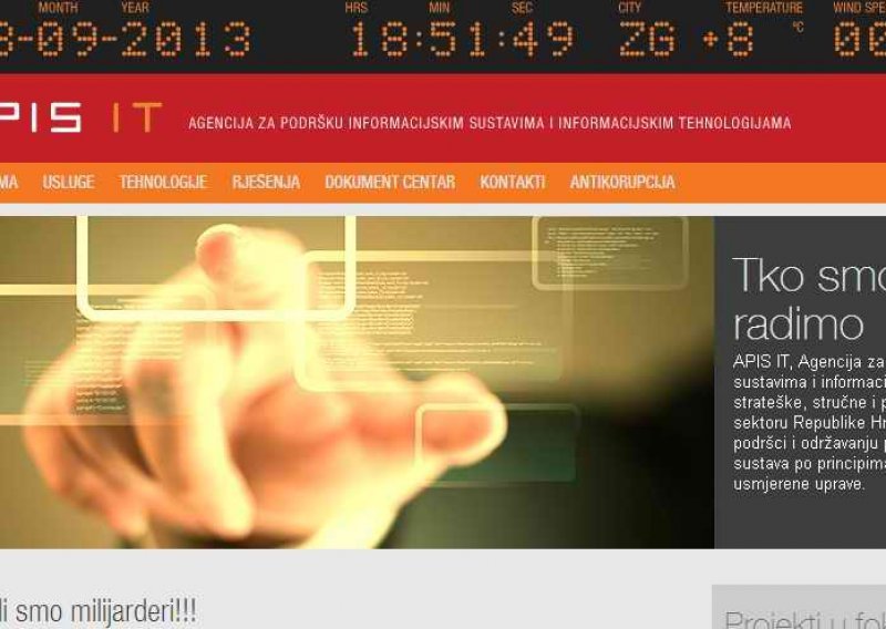 'Tportal.hr vrši medijski pritisak na APIS IT'