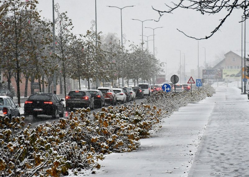 Stiže promjena vremena i snijeg: Pogledajte gdje će ga biti