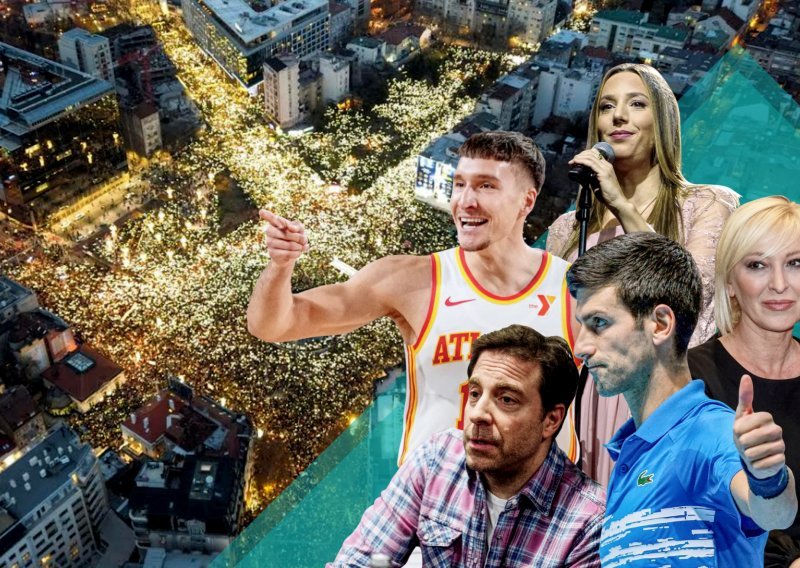 Sportaši, glumci i pjevači protiv Vučića: Zašto studentski prosvjed u Srbiji nije tek još jedna šarena revolucija