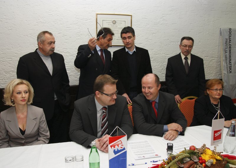 Koalicija SDP-a i HNS-a u Varaždinu