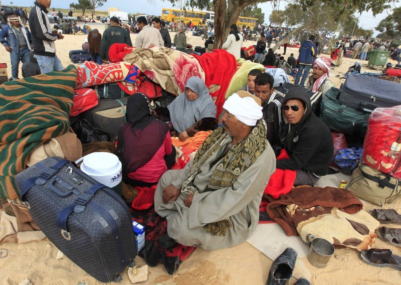 Kaos na libijsko-tuniskoj granici