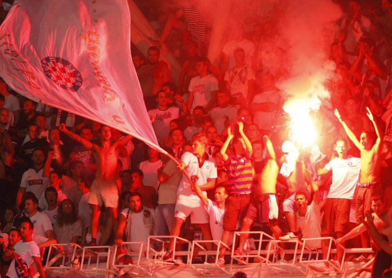 Hajduk kažnjen zbog rasističkog transparenta