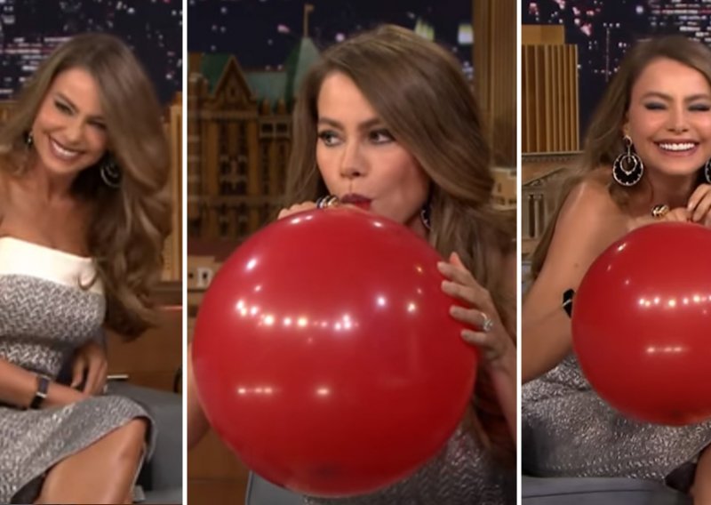 Hit na internetu: Sofia Vergara se 'nagutala' helija