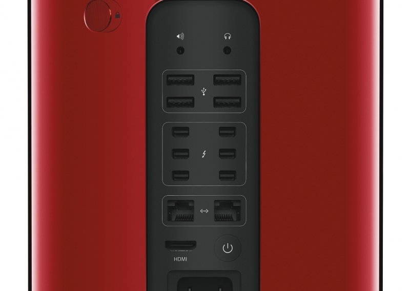 Pogledajte jedinstveni crveni Mac Pro