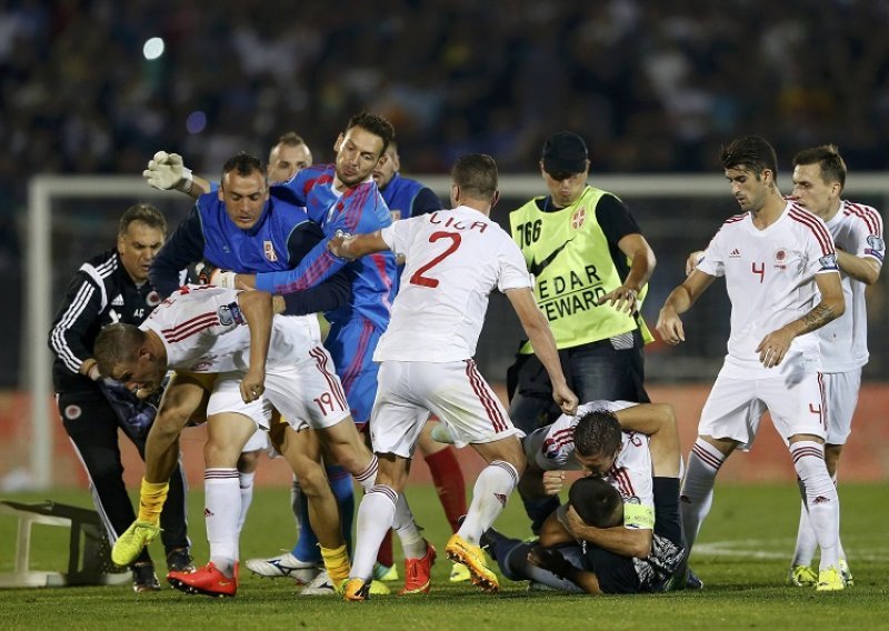 Uefa bez milosti za Srbiju i Albaniju nakon sramote