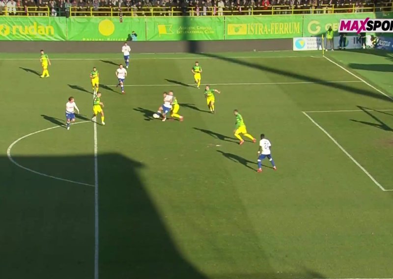 Je li Hajduk izjednačio iz zaleđa? Pogledajte spornu situaciju, VAR nije radio