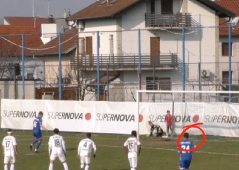 Pogledajte neviđeni cirkus u hrvatskom nogometu! Golman obranio dva penala i zbog toga isključen