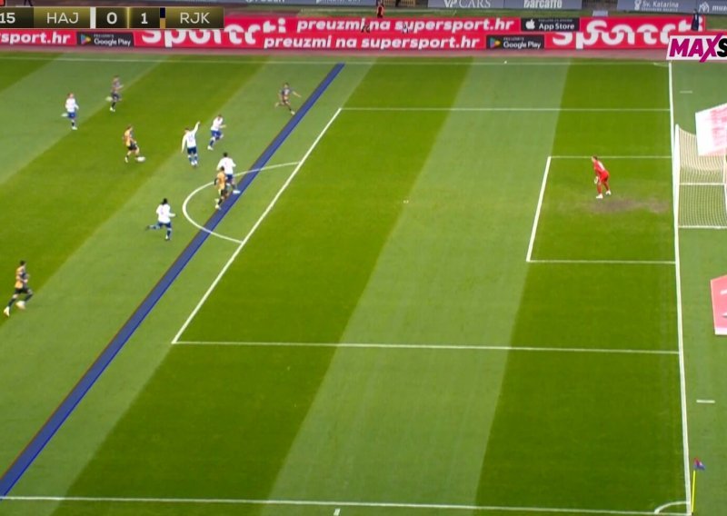VAR nije spasio Hajduk; pogledajte što se provjeravalo kod golova