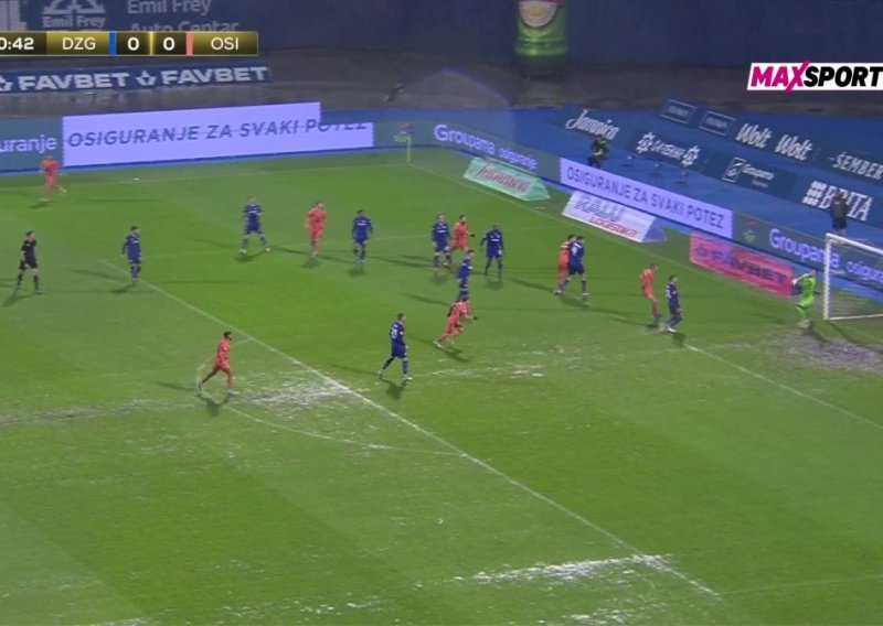 Osijek šokirao Dinamo na Maksimiru! Pogledajte što radi obrana Modrih kod gola