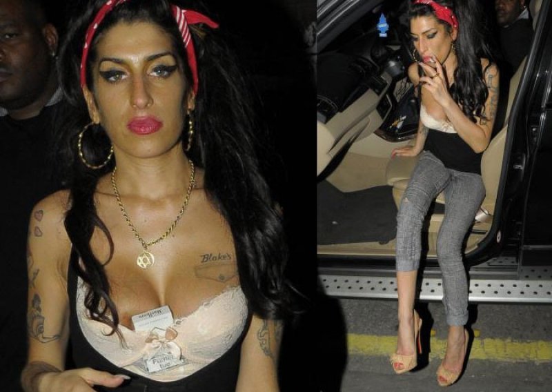 Amy Winehouse cigarete čuva među grudima