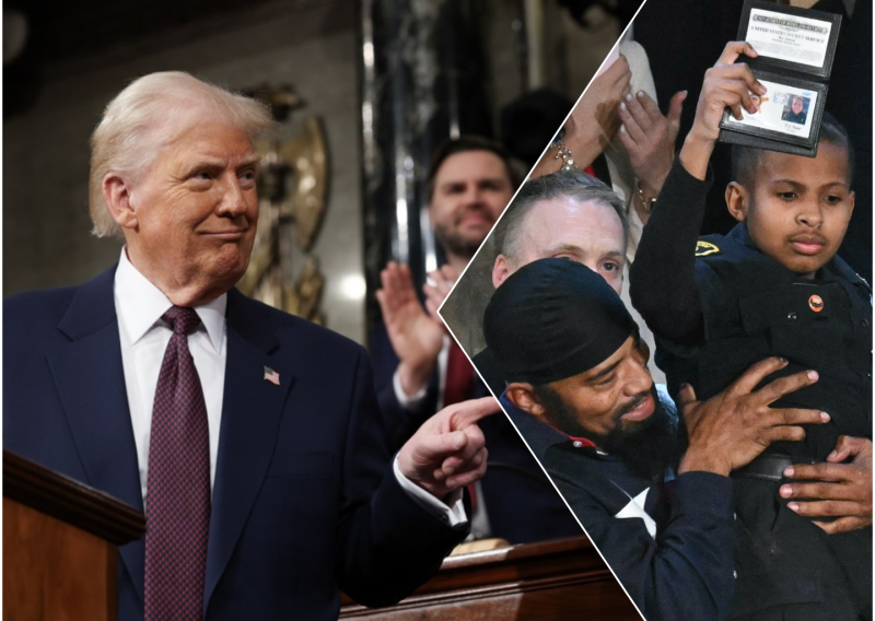 Sedam ključnih poruka Donalda Trumpa i jedan dirljiv, viralni moment