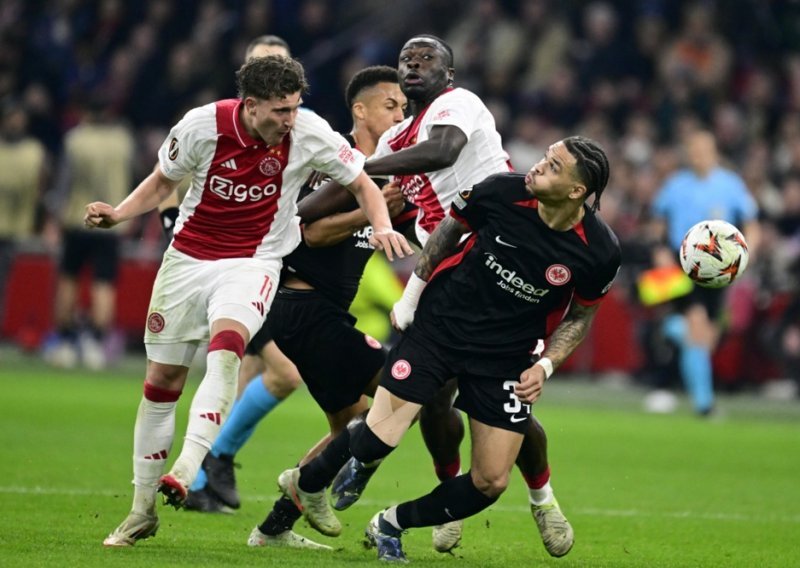 Eintracht u Frankfurtu razbio Ajax, Athletic izbacio Romu, a Lazio se provukao