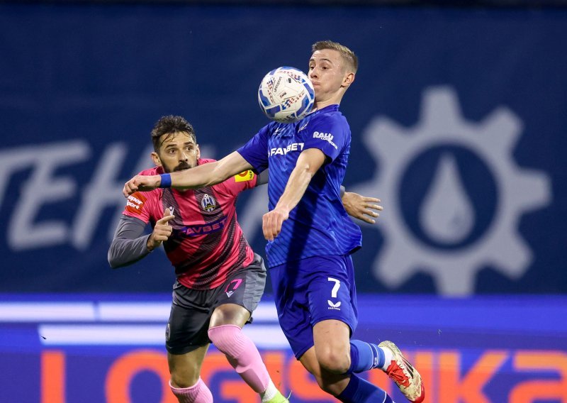 Luka Stojković zabio za 2:0 vodstvo Dinama, ali gol protiv 'svoje' Lokomotive nije slavio