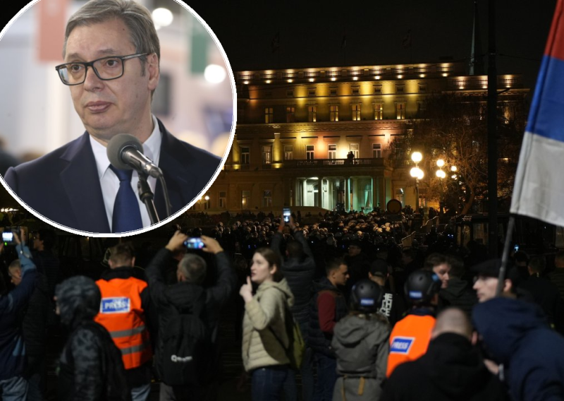Vučić: Sramotne su optužbe da je netko koristio zvučni top. Ponosan sam na policiju. Uspjeli smo obraniti Srbiju
