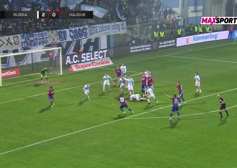Fruk igrao rukom, ali opet nema penala za Hajduk; pogledajte zašto su gosti poludjeli