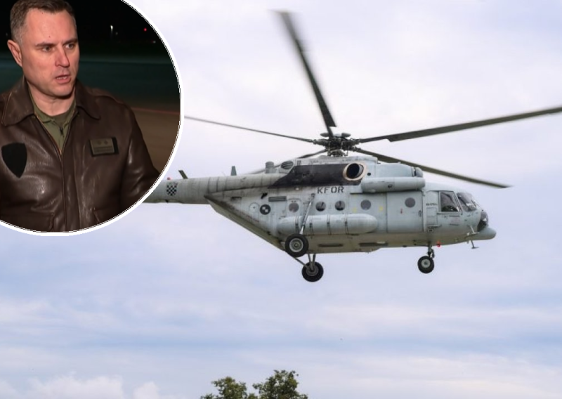 Hrvatski ratni helikopter sletio u Skopje po još troje pacijenata