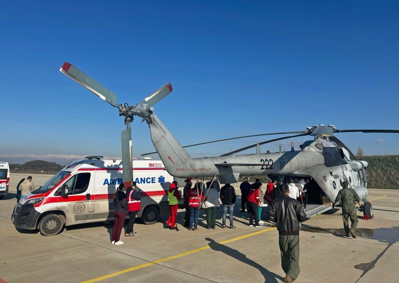 Helikopterom stiglo još troje ozlijeđenih iz Kočana, svi su lakše ozlijeđeni