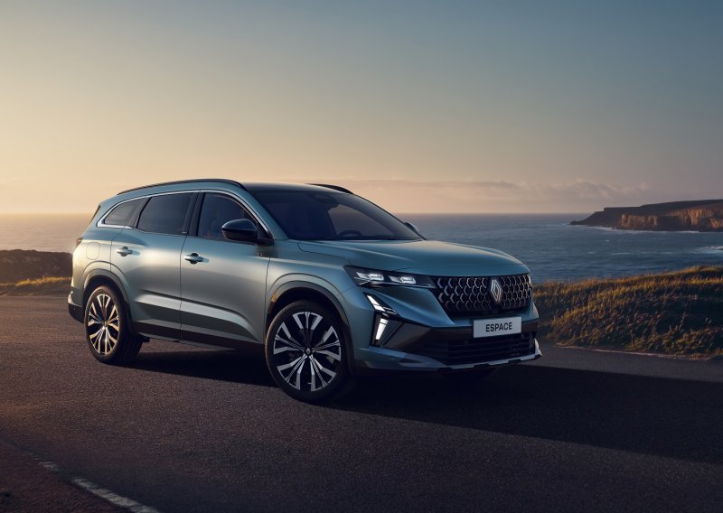 Renault modernizirao Espace: Agresivniji dizajn velikog obiteljskog hibridnog SUV-a s do 7 sjedala
