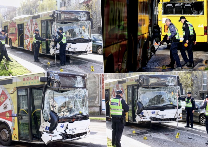 Dvadeset ozlijeđenih u sudaru autobusa u Osijeku, poznati detalji
