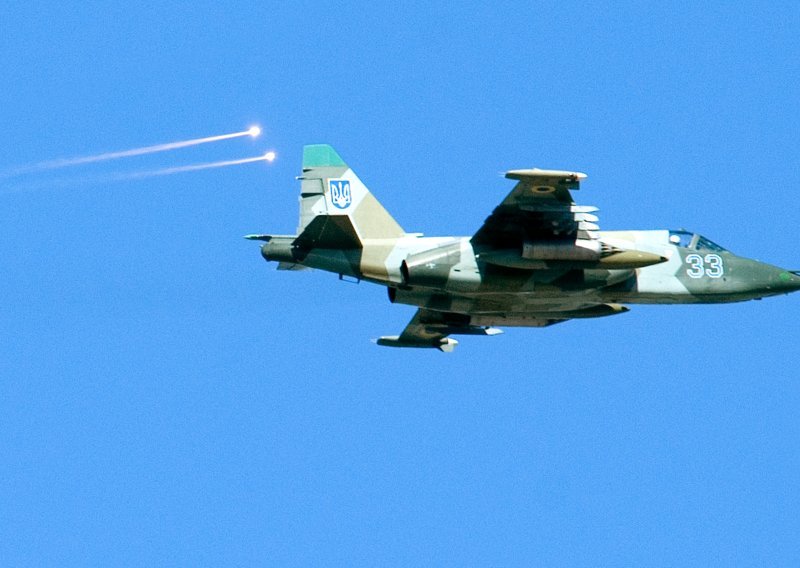 Na ruski teritorij pao vojni zrakoplov Su-25, pilot se spasio