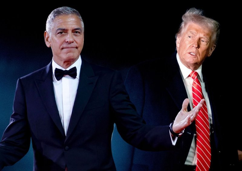 Trump se obrušio na Georgea Clooneyja: 'On je drugorazredni glumac!'