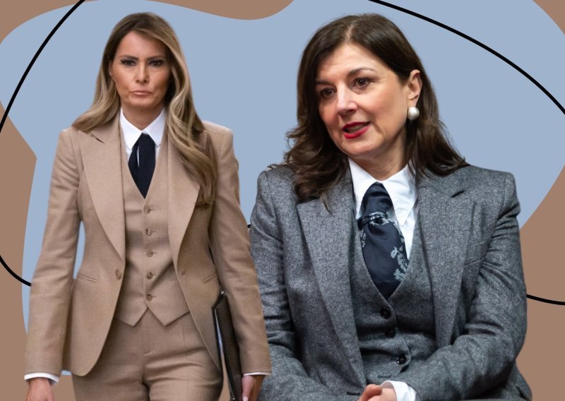 Sanja Musić Milanović i Melania Trump kao modne blizanke: Moćno izdanje koje vole prve dame