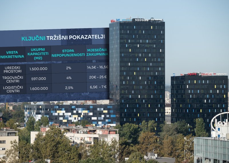 Ulaganje u uredske prostore sve isplativije: U Zagrebu niču brojni poslovni tornjevi