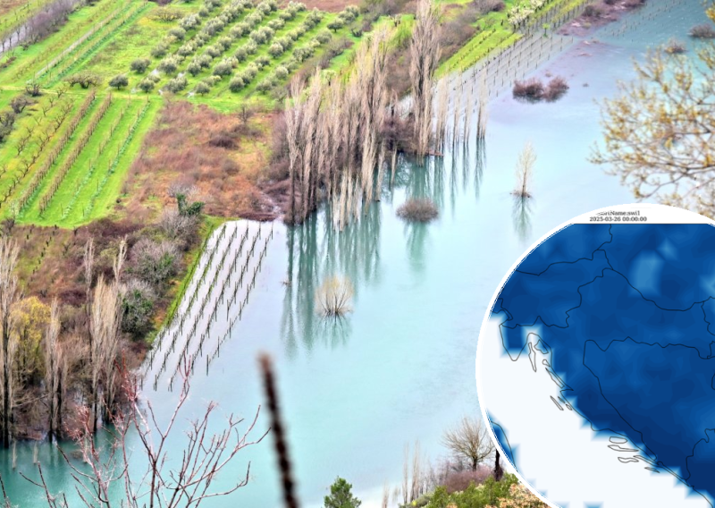 Gadna ciklona stigla u Hrvatsku, DHMZ objavio posebno upozorenje: Prijete Sava i Neretva