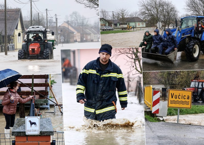 Pred Slavonijom još jedna neizvjesna noć, a prijete i nove oborine