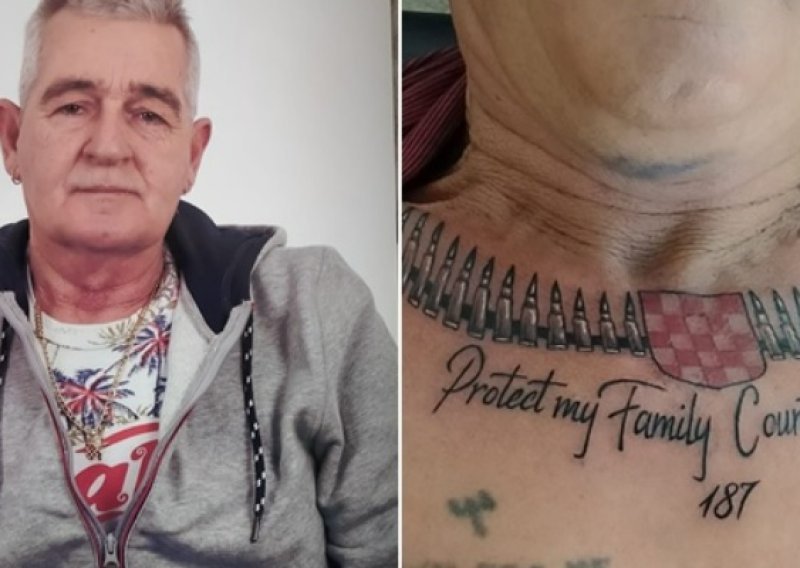 Evo što znači jeziva tetovaža na ubijenom razbojniku u Splitu