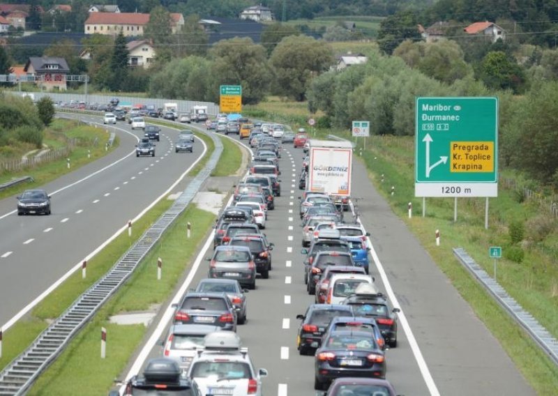 Vrlo gust promet na autocesti A1 u oba smjera