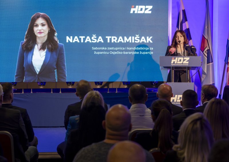 Nataša Tramišak kandidatkinja HDZ-a za županicu Osječko-baranjske županije