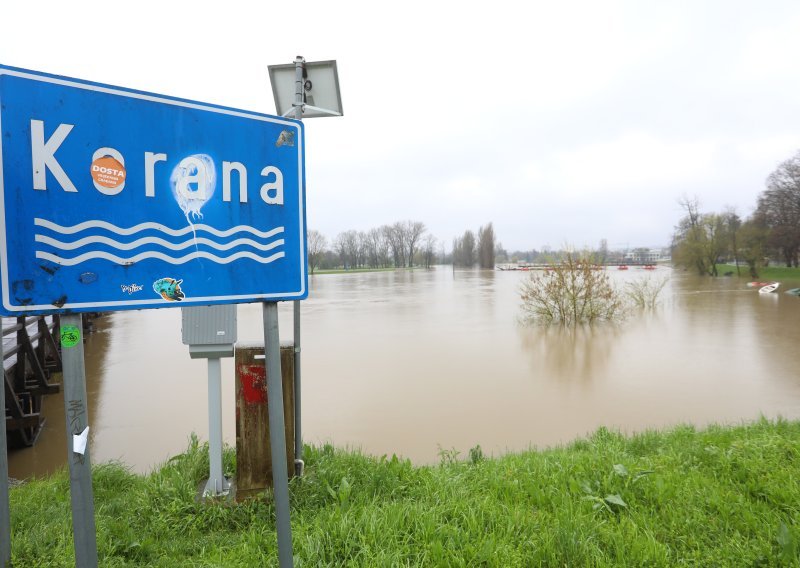 Vodostaji Korane, Kupe i Une u opadanju