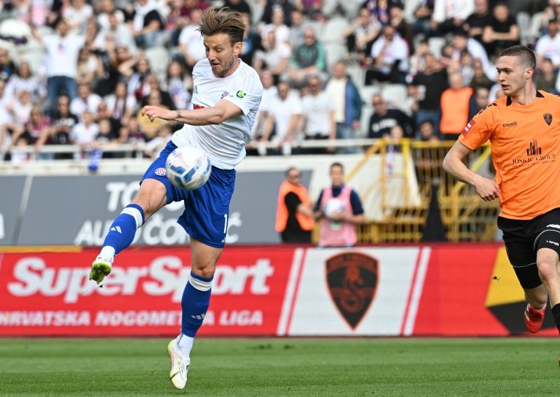 Rakitićevim golom Hajduk stigao do tri boda i zasjeo na vrh tablice