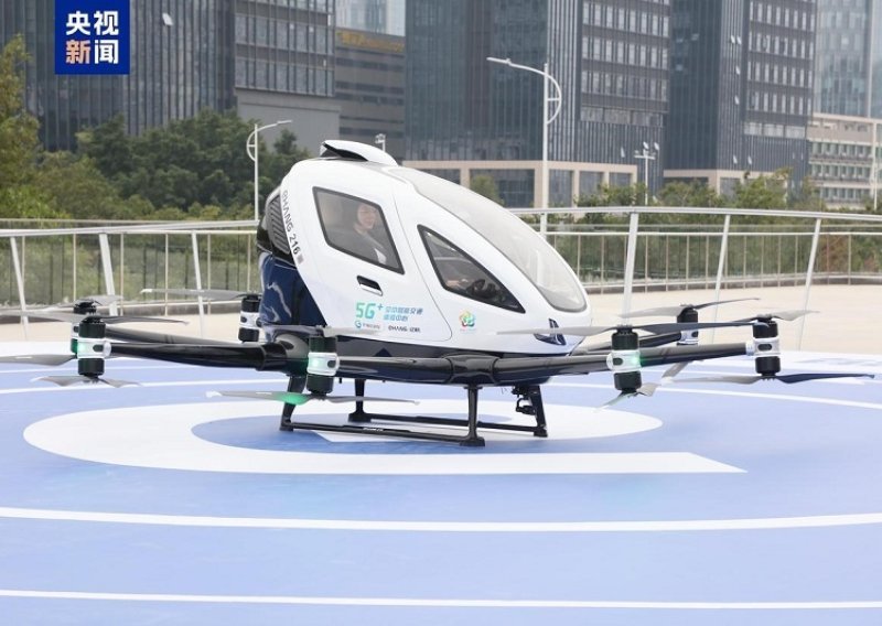 Kina izdaje prvu seriju dozvola za rad putničkih dronova