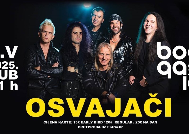 Vodimo vas na koncert regionalnog benda 'Osvajači'