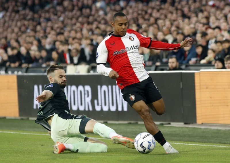 Luka Ivanušec važnu pobjedu svog Feyenoorda gledao s klupe za pričuve